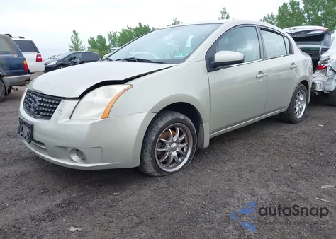 2008 Nissan Sentra 2.0S из США, поврежденный, VIN 3N1AB61E38L723256